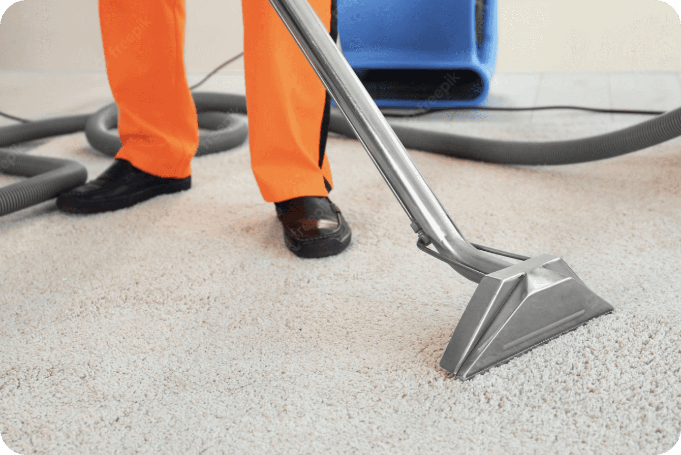 Kobieta myjąca okno